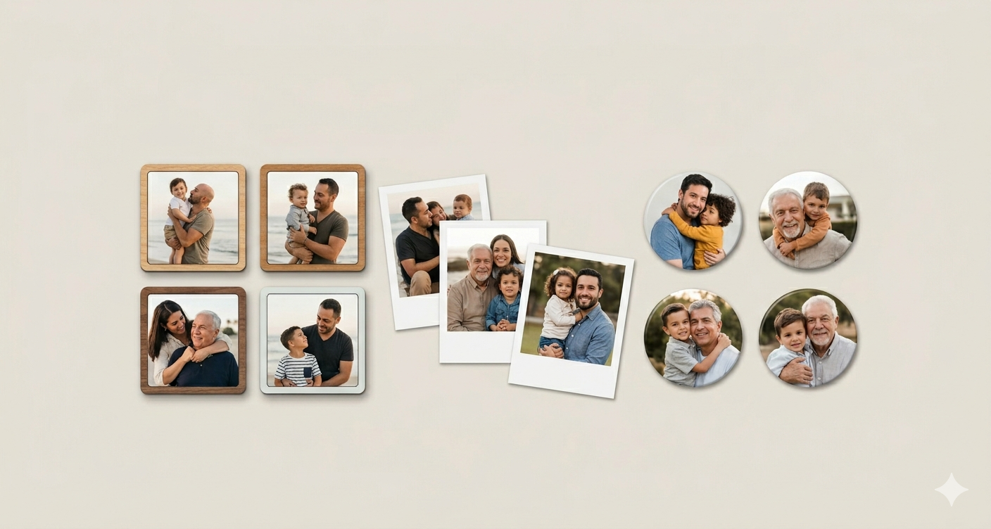 Imanes personalizados Día del Padre